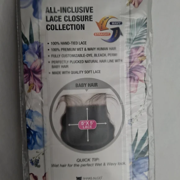 Ibiza Natural Virgin Human Hair Lace Closure - Dark Brown - Picture 7 of 11